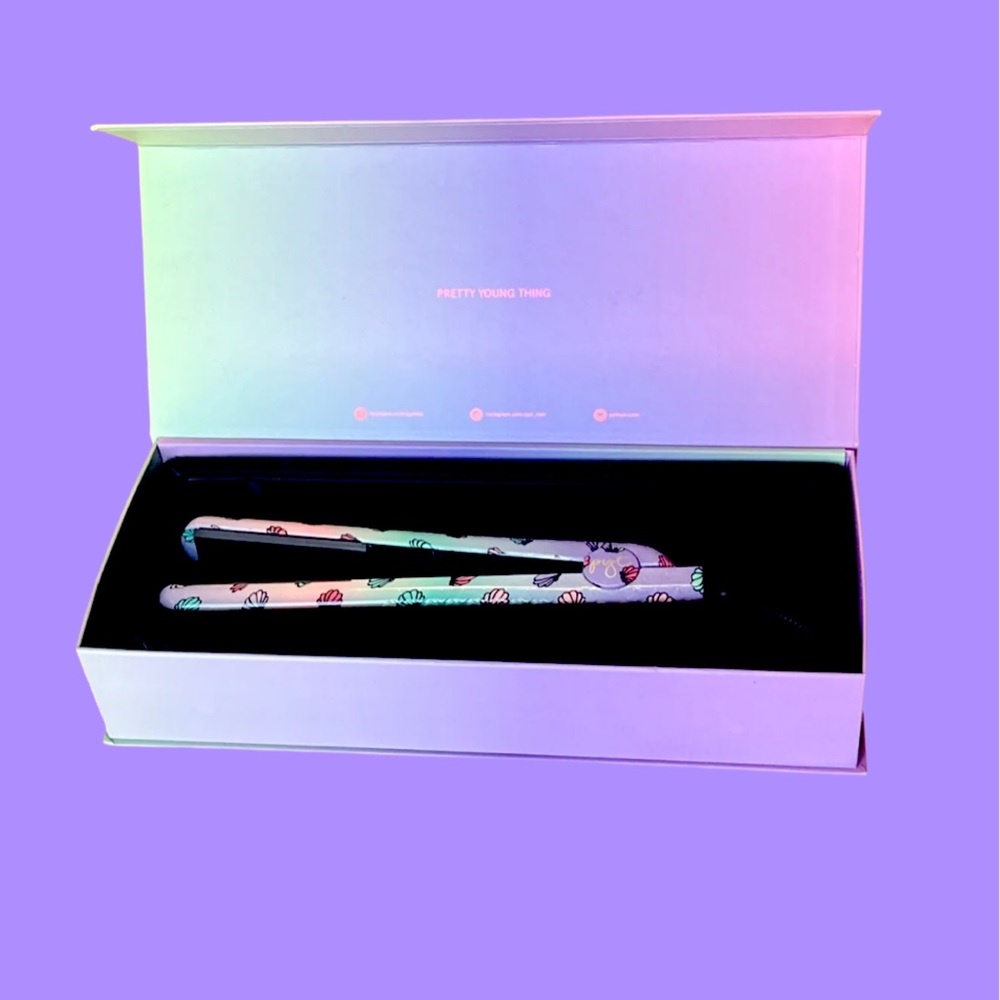 PYT HAIR Professional Ceramic Flat Iron Styling Tool Mermaid NIB MSRP $300
